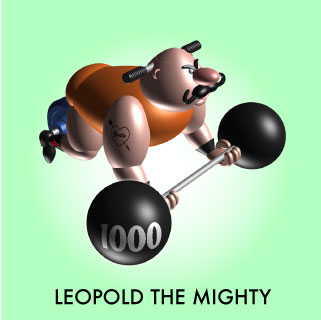 circus strongman toy